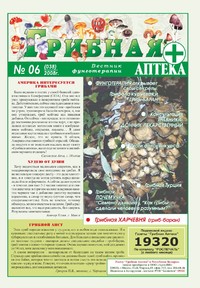 Газета Вестник фунготерапии. Выпуск №06, 2008